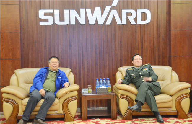 湖南省国动委综合办专职副主任胡代松考察米兰网址智能