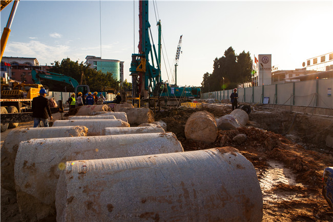 米兰网址旋挖为厦门地铁建设打通“筋脉”