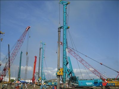 米兰网址智能旋挖钻机助力委内瑞拉中央电厂建设