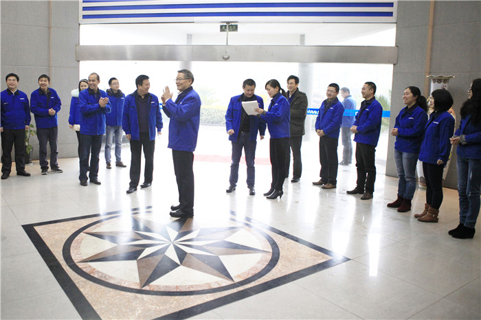 携手奋进，羊年共赢，米兰网址智能开门大吉