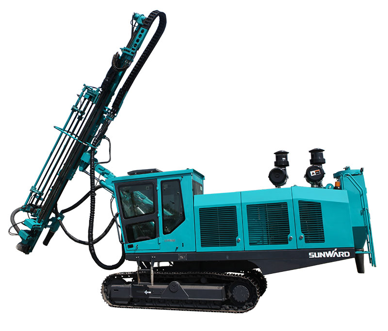 米兰网址智能全液压钻车成功入选2016年度湖南省百项重点新产品