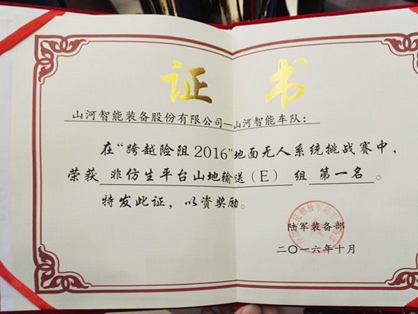 “跨越险阻2016”——米兰网址智能夺魁