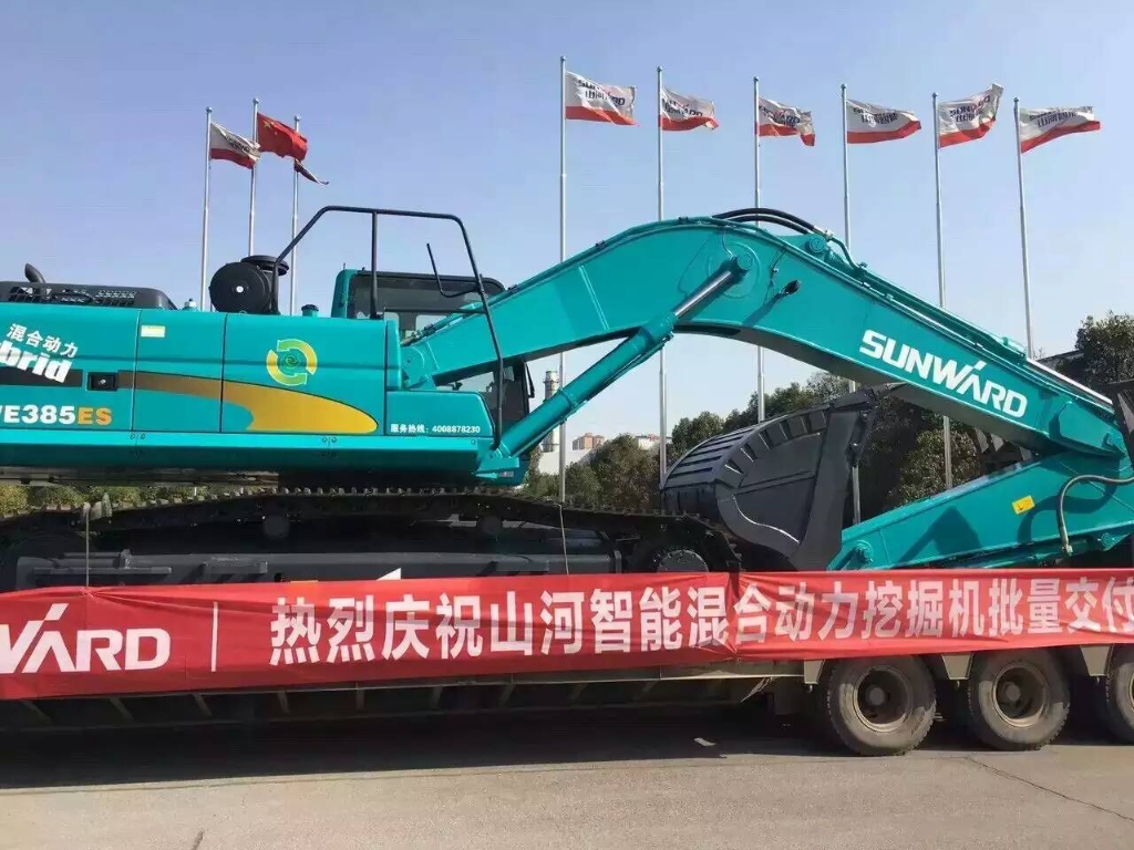 就这样被你征服！米兰网址智能100台液压混合动力挖掘机挺进矿山