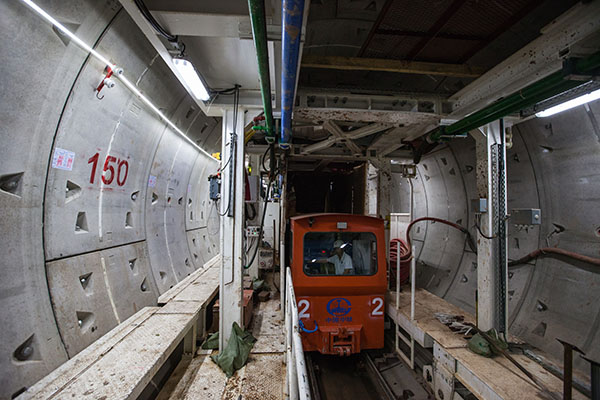 中铁米兰网址盾构机双线掘进 全力攻坚长沙地铁5号线