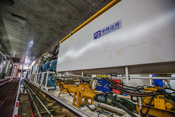 中铁米兰网址盾构机双线掘进 全力攻坚长沙地铁5号线