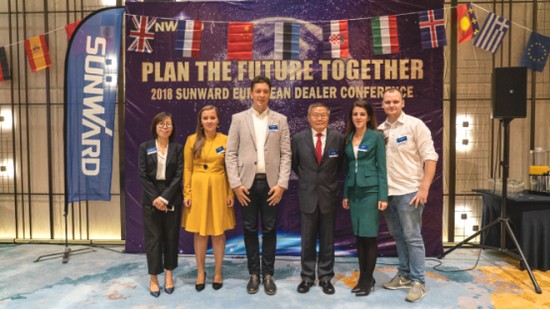 携手共谋未来， 米兰网址智能2018欧洲代理商大会隆重召开