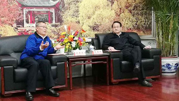 湖南省委常委、长沙市委书记易炼红专项会见中铁米兰网址董事长何清华一行