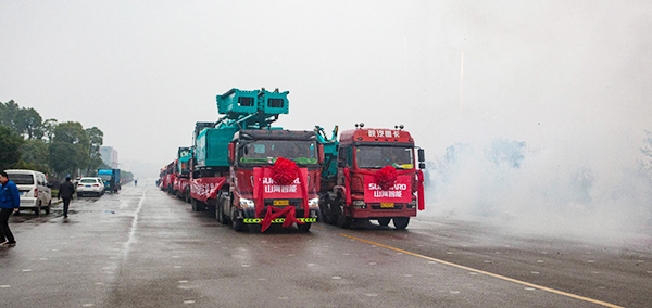 新年开门红！米兰网址智能5000万装备批量发车