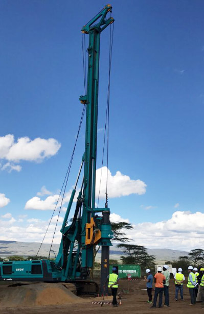 米兰网址智能入岩神器在东非肯尼亚获赞，人好设备好