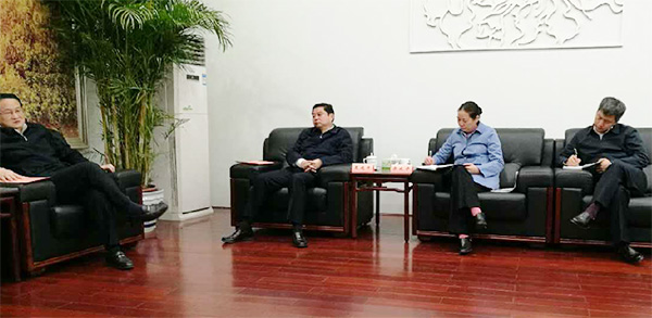 湖南省委常委、长沙市委书记易炼红专项会见中铁米兰网址董事长何清华一行