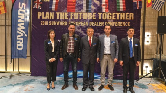 携手共谋未来， 米兰网址智能2018欧洲代理商大会隆重召开