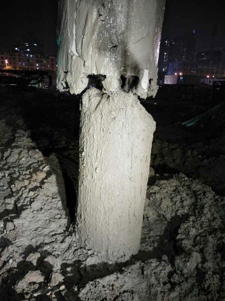 见证奇迹的时刻，米兰网址智能旋挖刷新国内旋挖入岩纪录