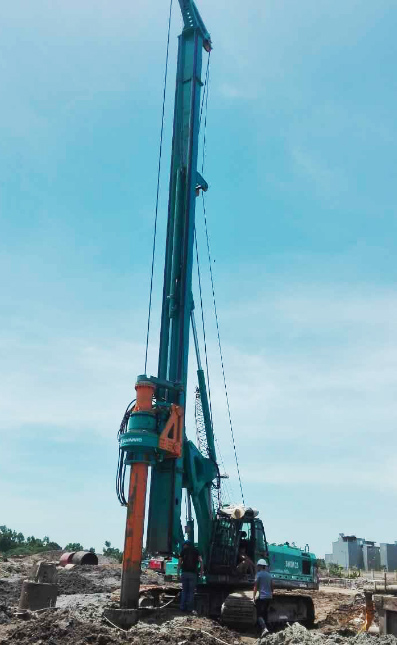 新年献礼米兰网址智能9台SWDM25旋挖钻机征战越南