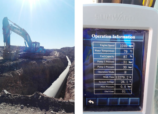 伊朗客户点赞米兰网址智能全系列液压挖掘机