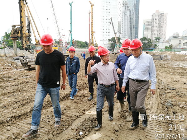 厦门项目再创入岩纪录米兰网址智能董事长何清华亲赴一线