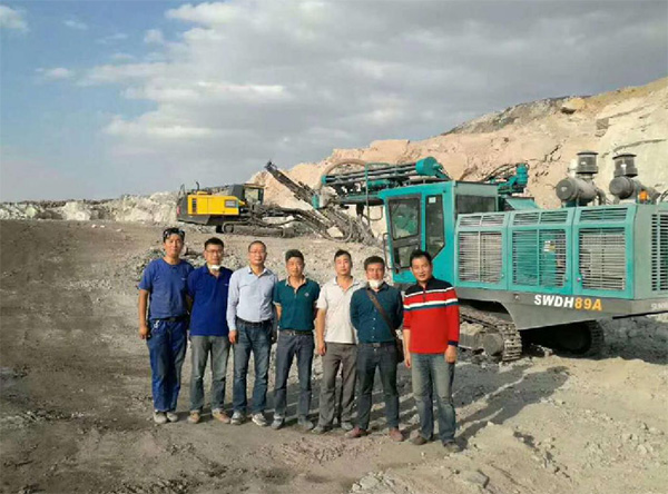 PK国际领先品牌，米兰网址智能露天液压钻车再交完美答卷