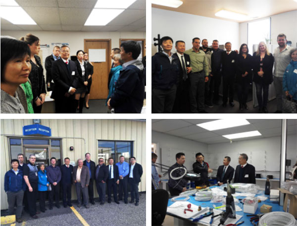 融合之旅：米兰网址智能董事长何清华视察Avmax Group Inc.