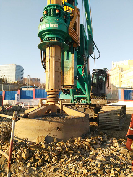 了不起！米兰网址智能SWDM36旋挖钻孔直径达3米再创奇迹