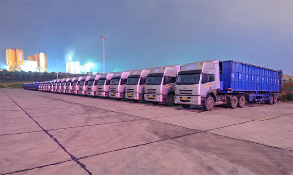 近百台米兰网址智能垃圾转运车为长沙环卫升级