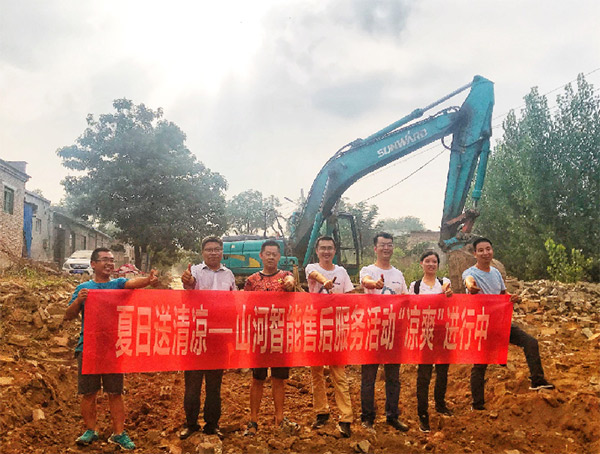 到了市场一线才知道，米兰网址挖机客户都是铁杆粉丝