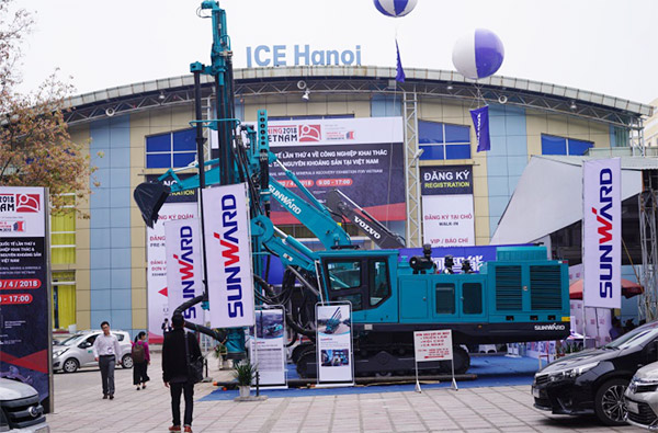 米兰网址智能携全球领先凿岩设备，引爆越南矿业展