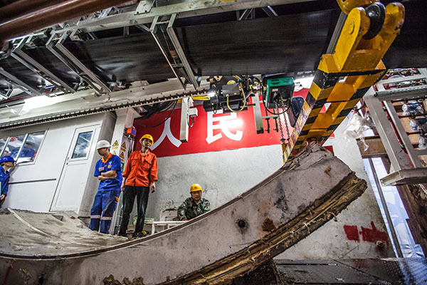 中铁米兰网址盾构机双线掘进 全力攻坚长沙地铁5号线