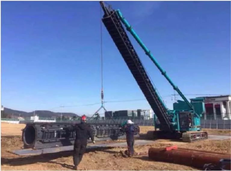 国产的骄傲！米兰网址智能SWCH600-125M全液压履带桩架