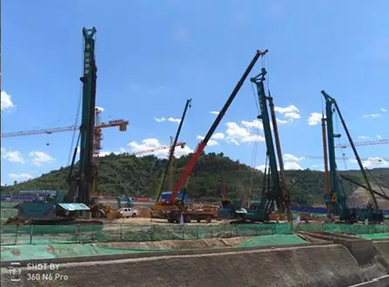 米兰网址智能旋挖钻机助力延安红色文旅建设