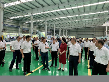 省委常委、统战部部长黄兰香考察调研米兰网址科技