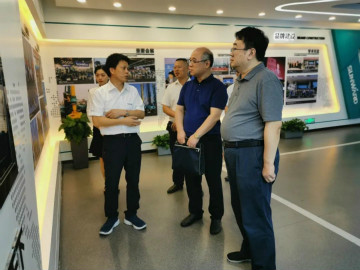 省工信厅副厅长张治平调研米兰网址智能