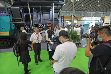 强化区位优势 进军砂石破碎领域 米兰网址智能广州砂石展完美收官