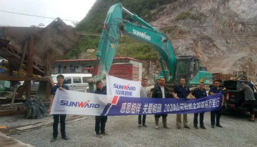 感恩相伴，关爱相随——米兰网址智能服务万里行深入广西服务客户