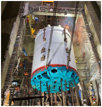 打响施工板块第一枪！中铁米兰网址首个盾构专业施工项目顺利起航