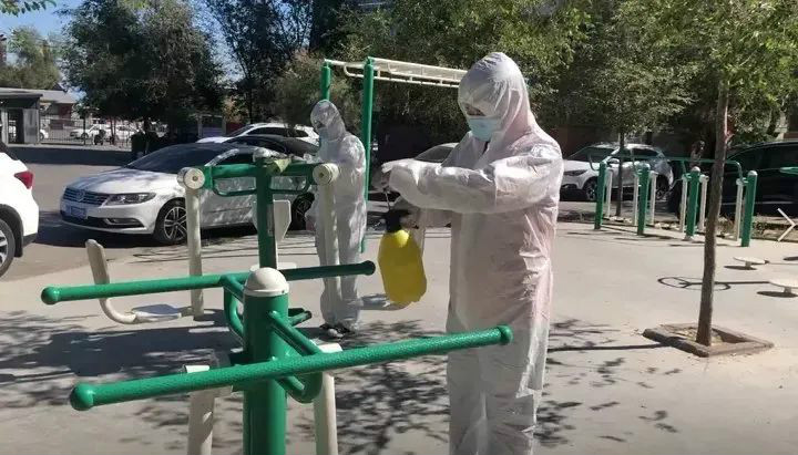 有你们，米兰网址无畏！——米兰网址人新疆抗疫