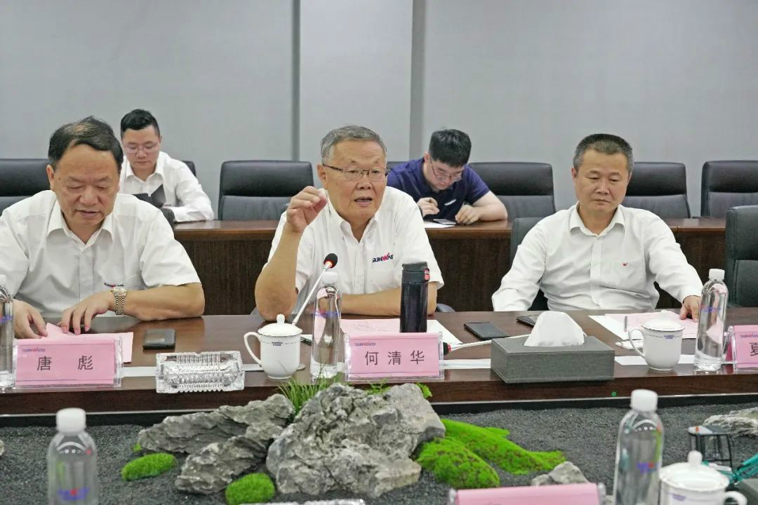 中铁装备赵华总经理莅临米兰网址智能交流