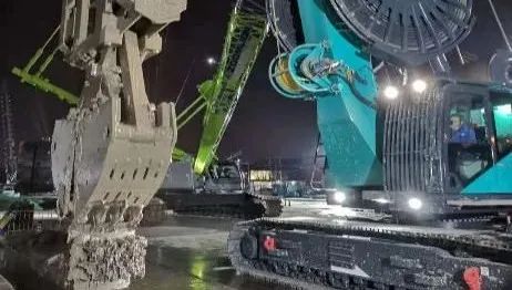 米兰网址智能液压抓斗津门初显功