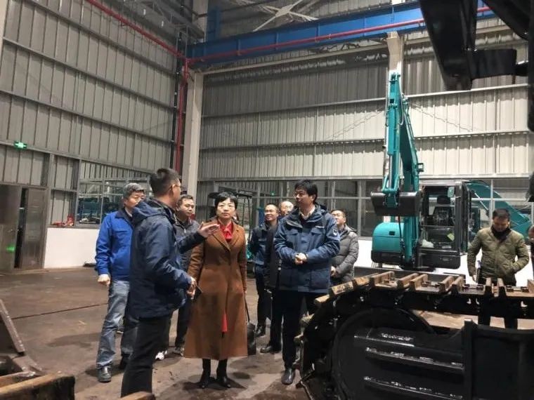 省工信厅副厅长彭涛一行调研米兰网址智能