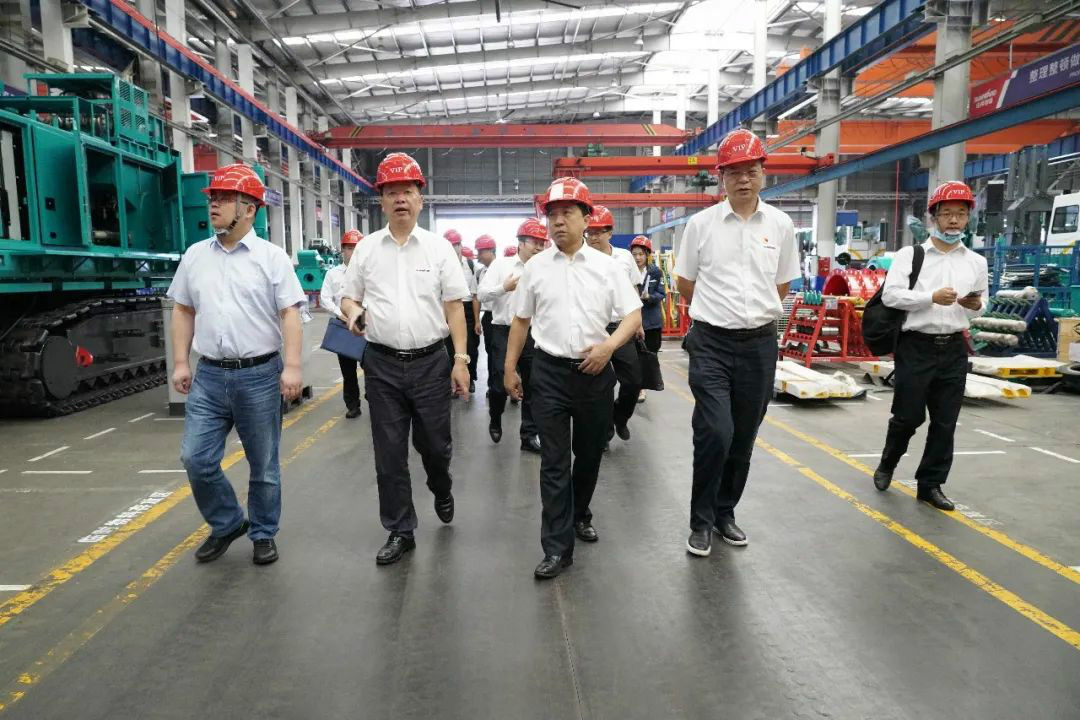 中铁装备赵华总经理莅临米兰网址智能交流