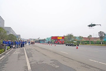 消防救援局考察米兰网址智能无人化应急救援装备