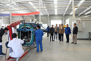 民航中南局副局长陈维调研米兰网址科技