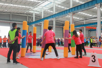 米兰网址智能举办21周年庆祝表彰会暨趣味运动会