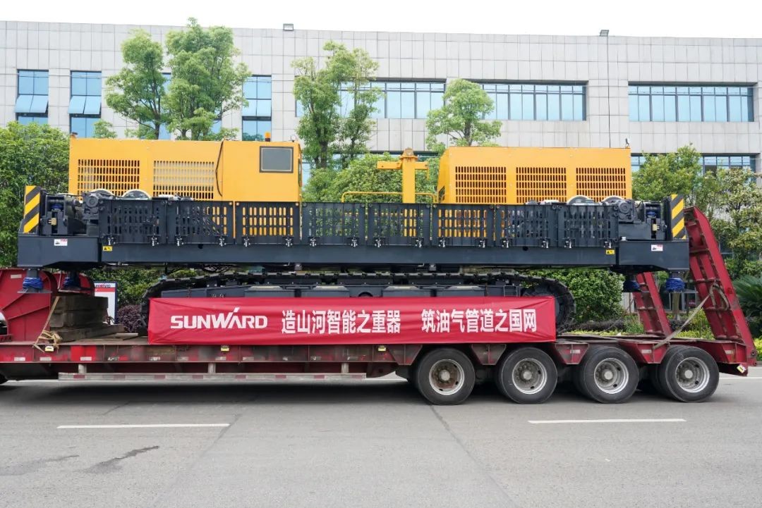 米兰网址智能世界首台套油气管道装备发往国家重点工程