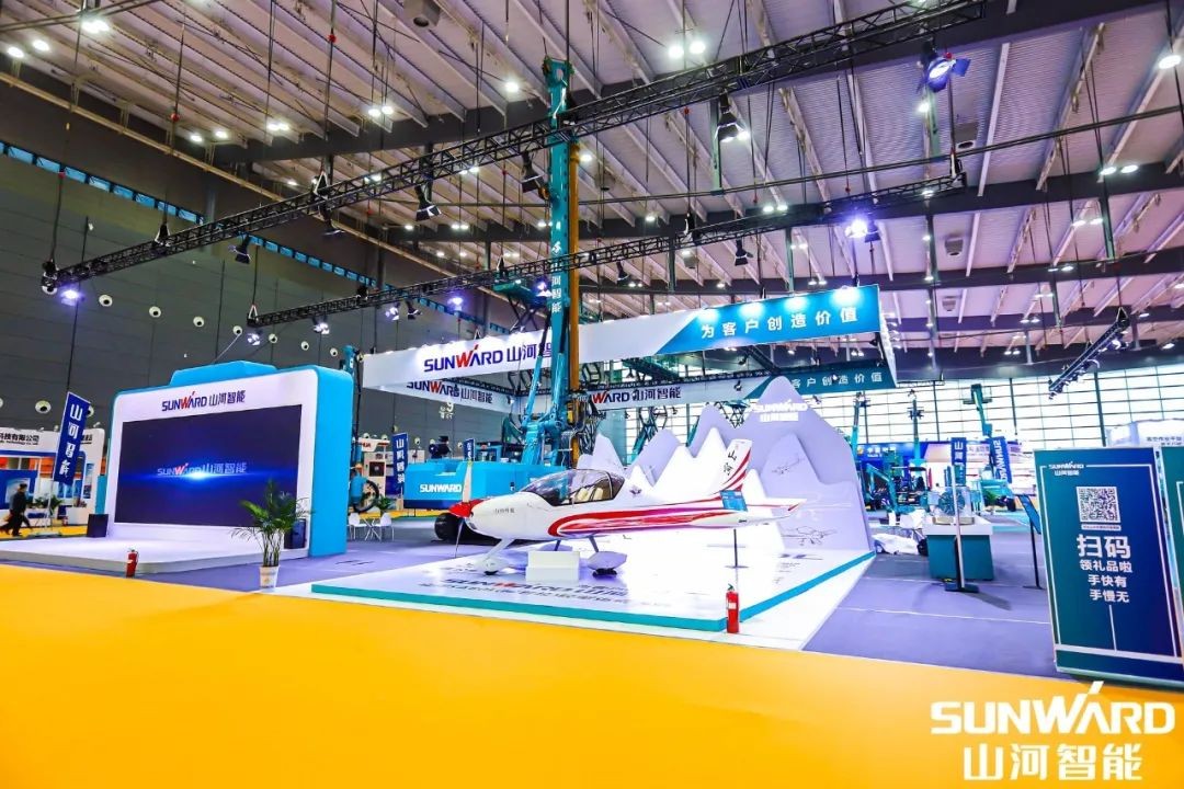 “米兰网址绿”亮相长沙国际工程机械展，50余款产品尽显米兰网址智能创新实力
