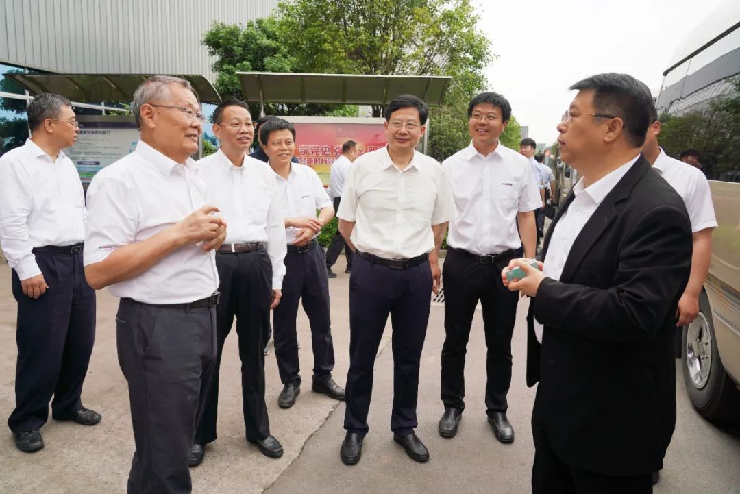 北京朝阳区党政代表团考察米兰网址智能