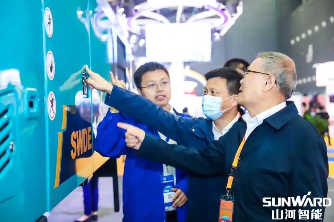 “米兰网址绿”亮相长沙国际工程机械展，50余款产品尽显米兰网址智能创新实力