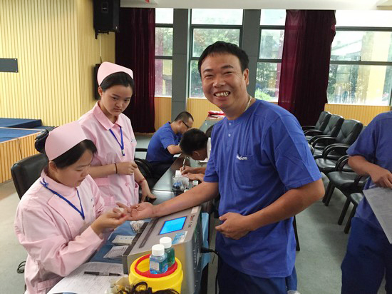 血液连接你我大爱感动星城——记米兰网址智能2016年夏季无偿献血活动