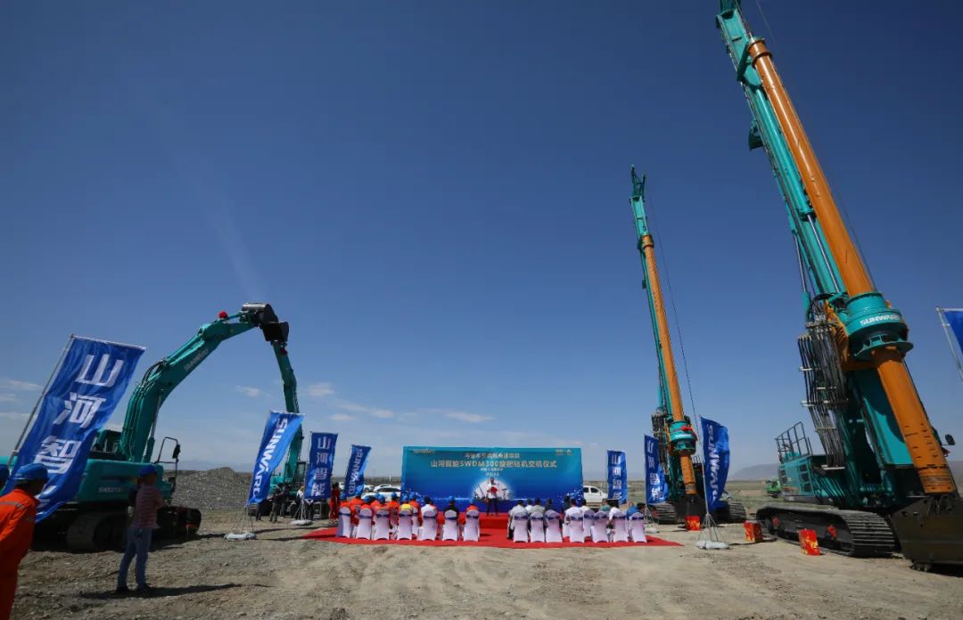 米兰网址智能产品交付中国能建葛洲坝集团，助力建设大美新疆