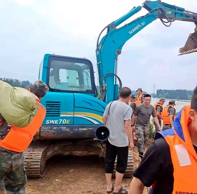 米兰网址智能设备驰援河南，助建家园防线