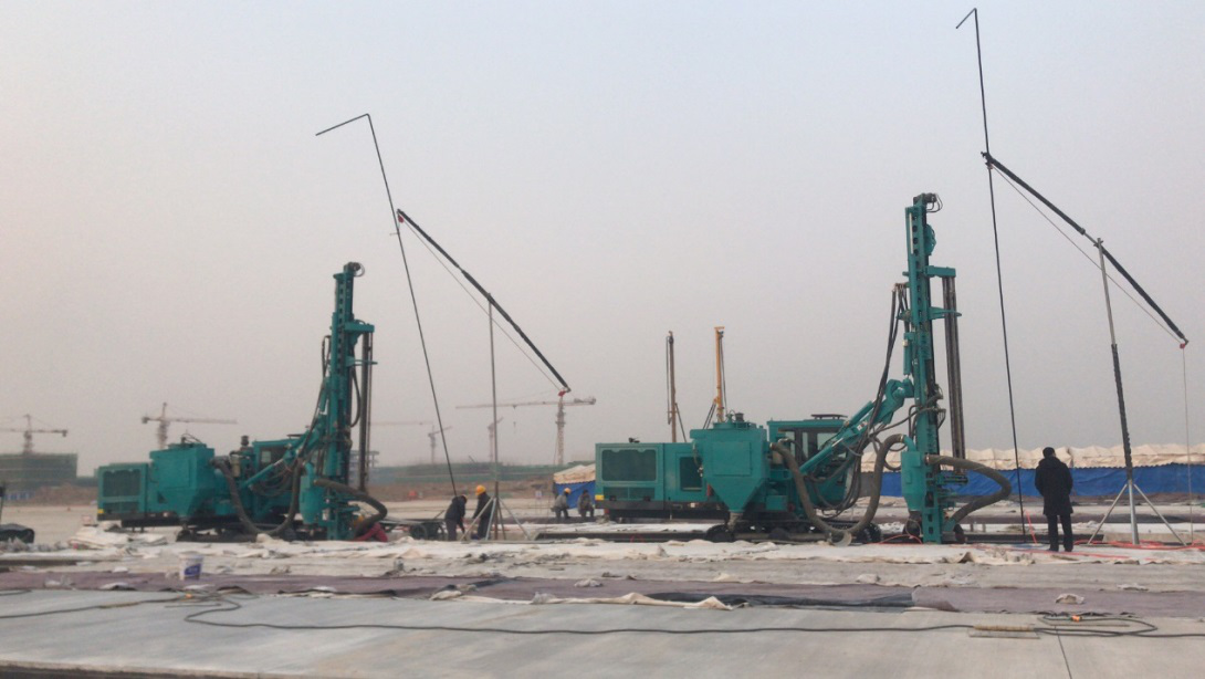 北京大兴机场,米兰网址智能凿岩设备曾助力新技术落地 | 百年风华筑锦绣米兰网址(2)