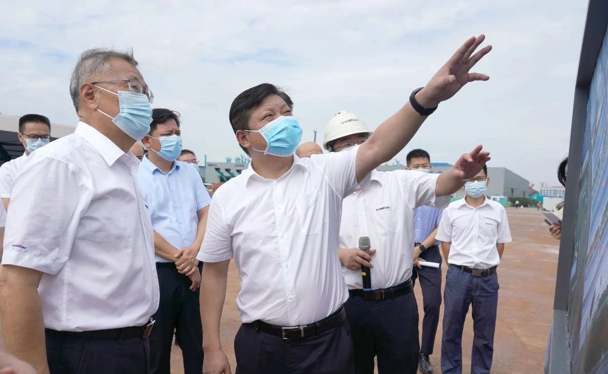 长沙县委书记付旭明调研米兰网址智能